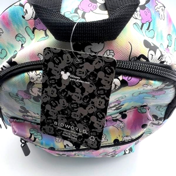 Disney Mickey Mouse BioWorld Small Backpack NWT - Picture 2 of 4